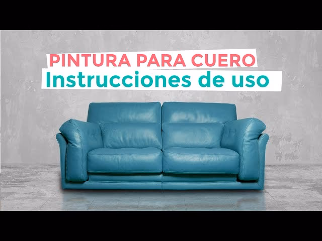 ¿Se puede cambiar el color de un sillón de cuero?
