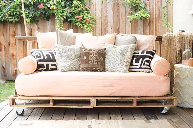 ¿Qué muebles se pueden hacer con palets?