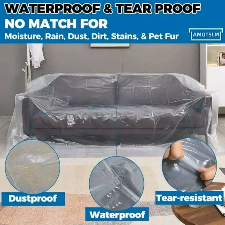 Why do travellers keep plastic on their sofas?