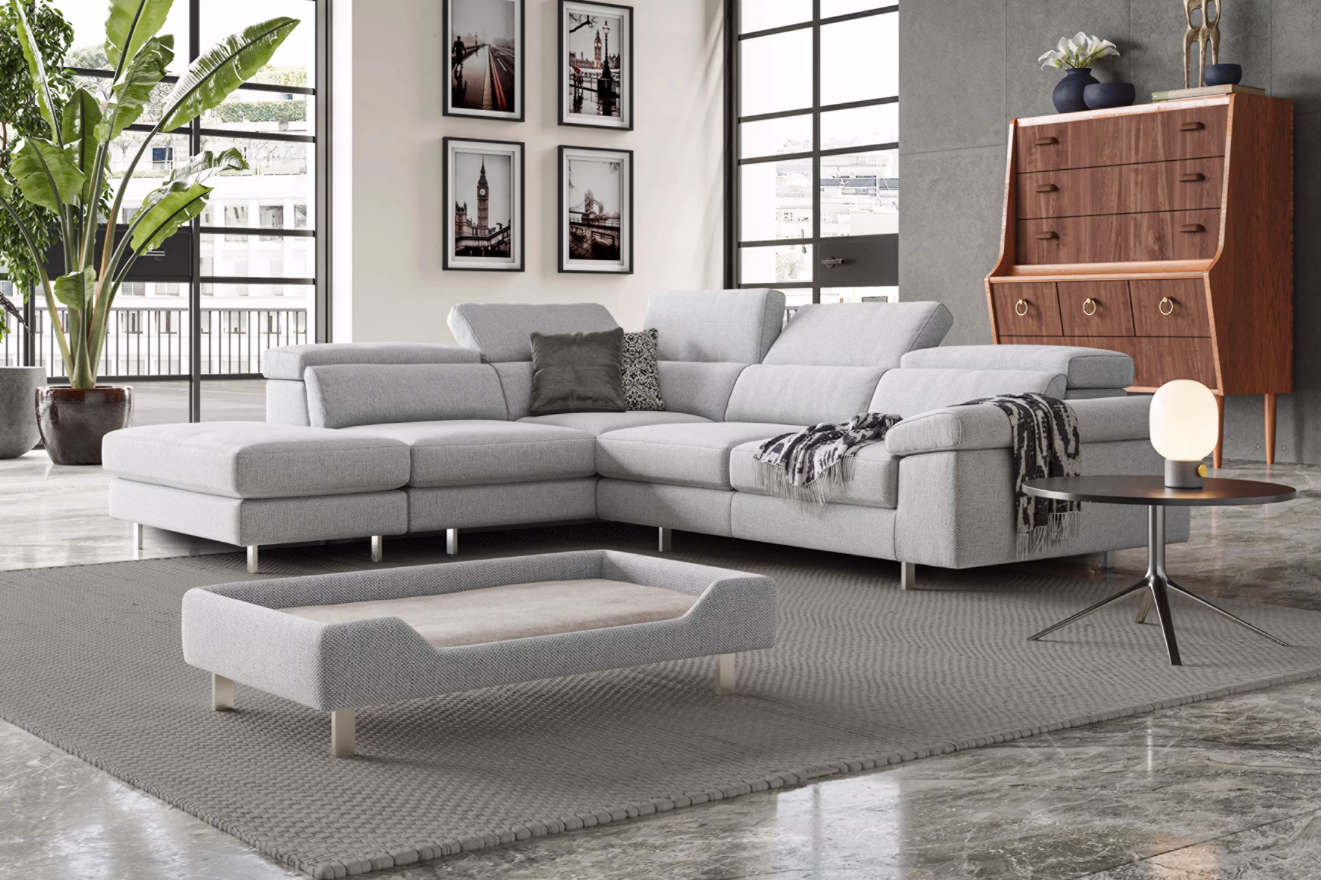 What is a hybrid sofa?