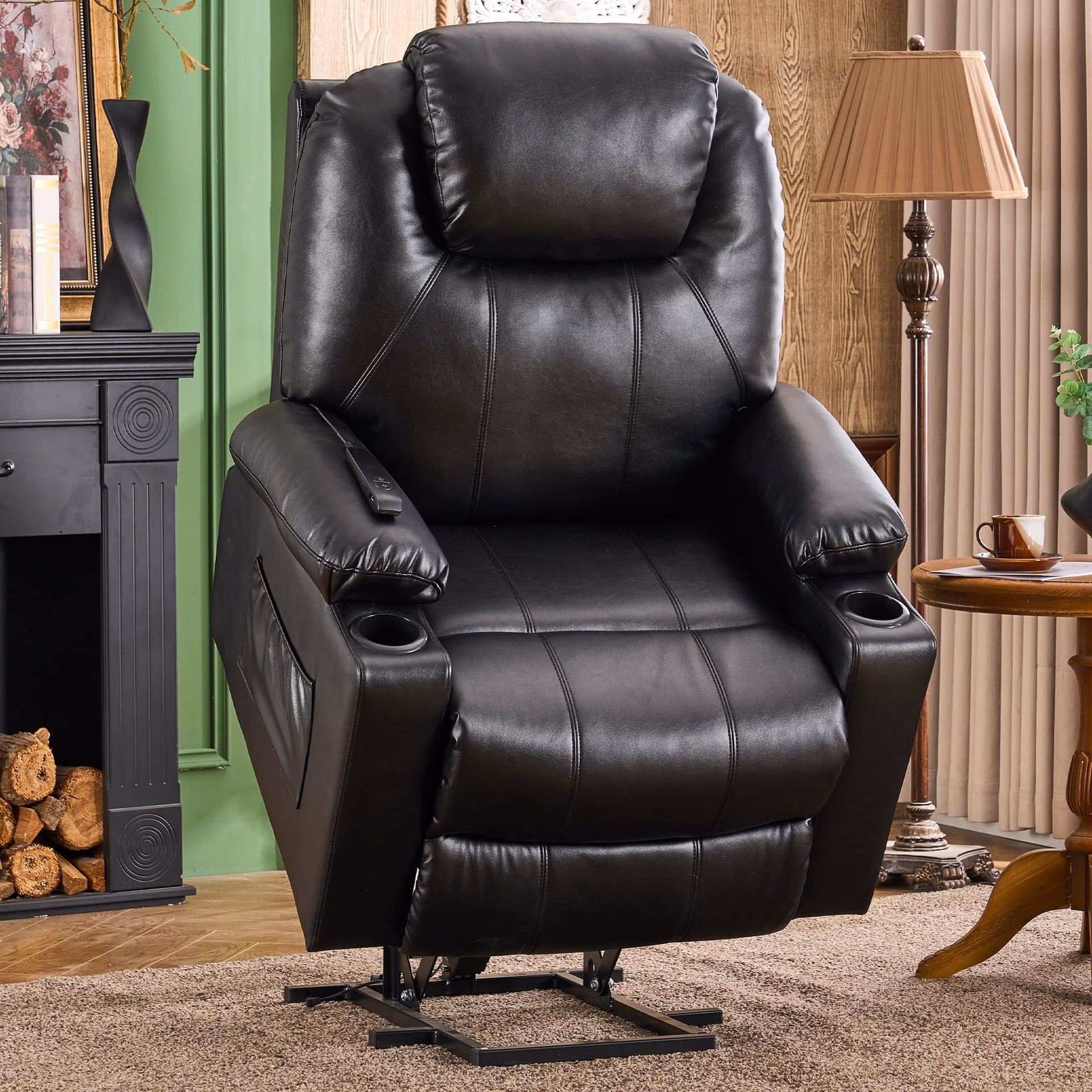 What is the difference between a power recliner and a power lift recliner?