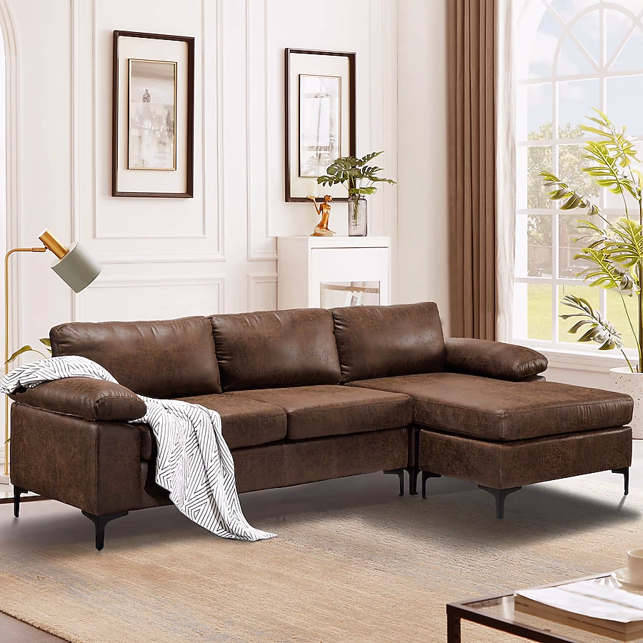 How long does a PU leather sofa last?