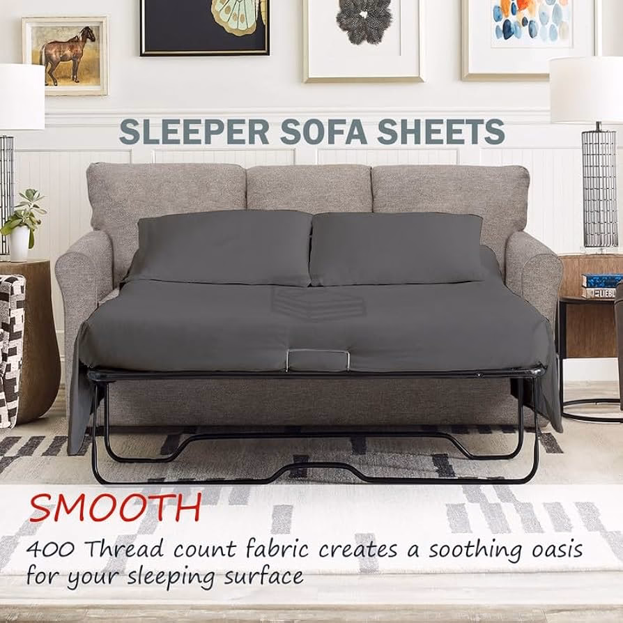 Can you put a fitted sheet on a sofa bed?