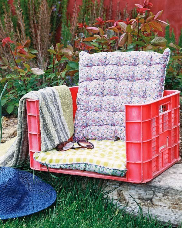 ¿Cómo deshacerse de las sillas de jardín?