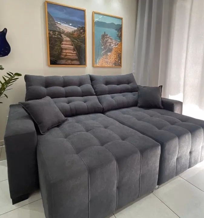 É possível trocar o tecido do sofá?