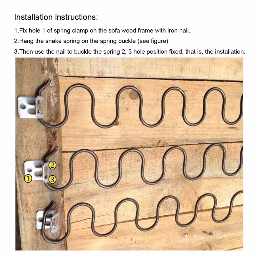 ¿Son buenos los resortes en zigzag?