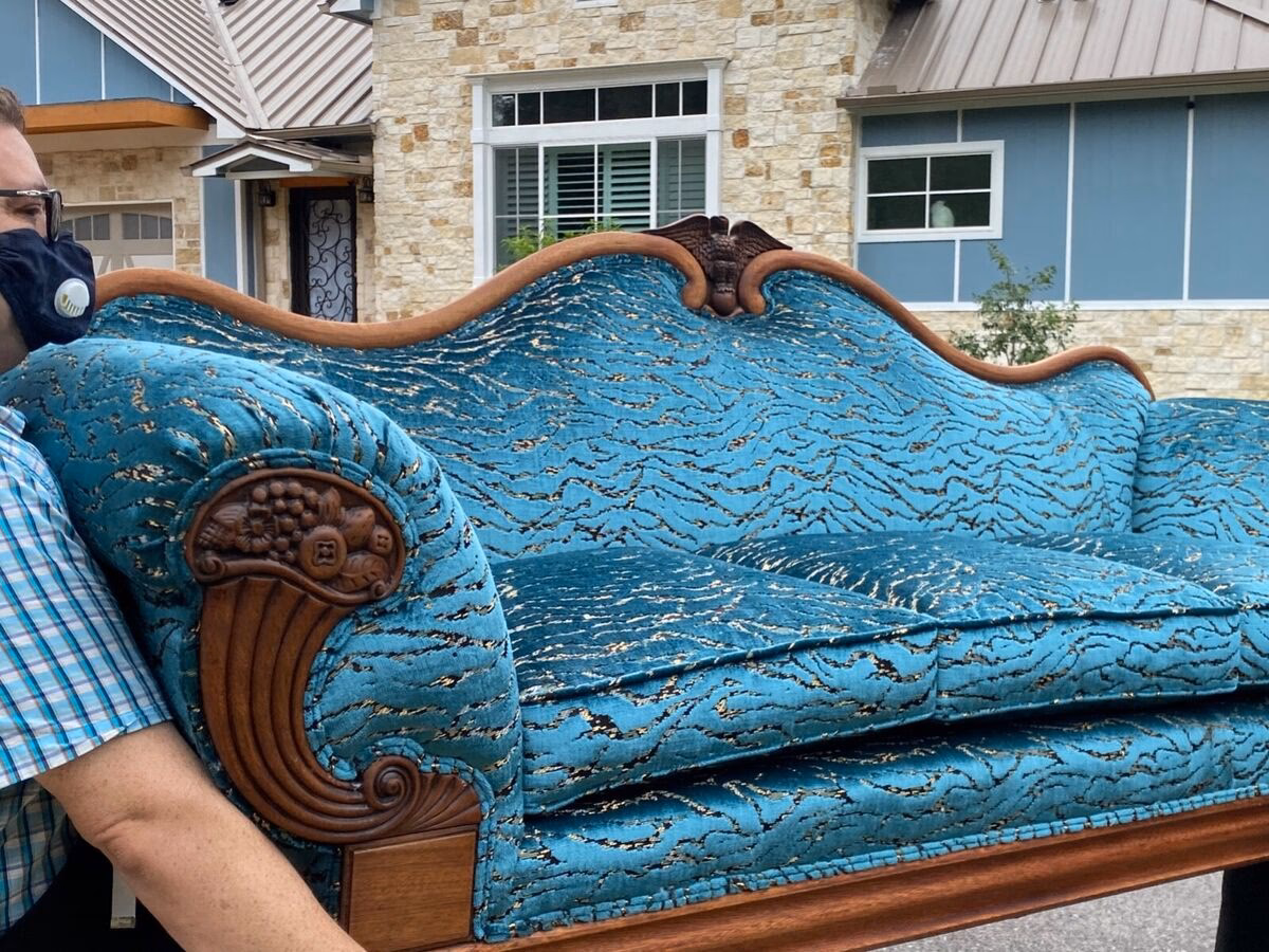 Is it worth reupholstering an old sofa?