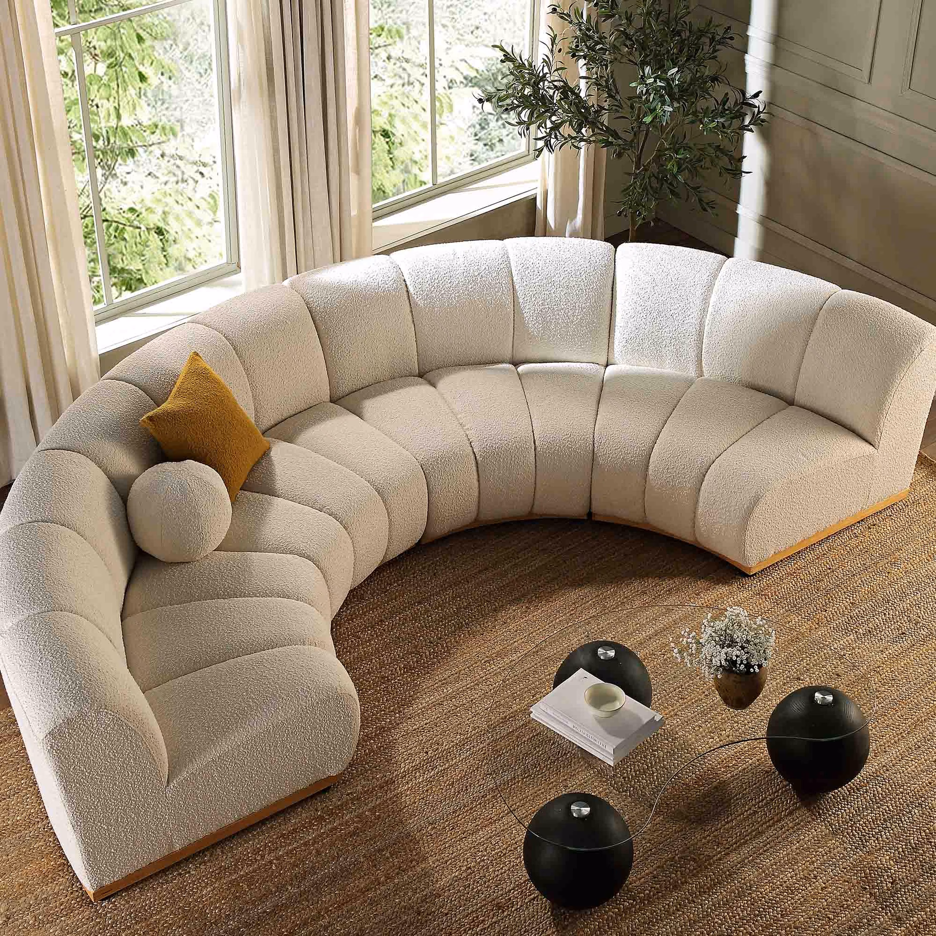 Are curved sofas comfy?