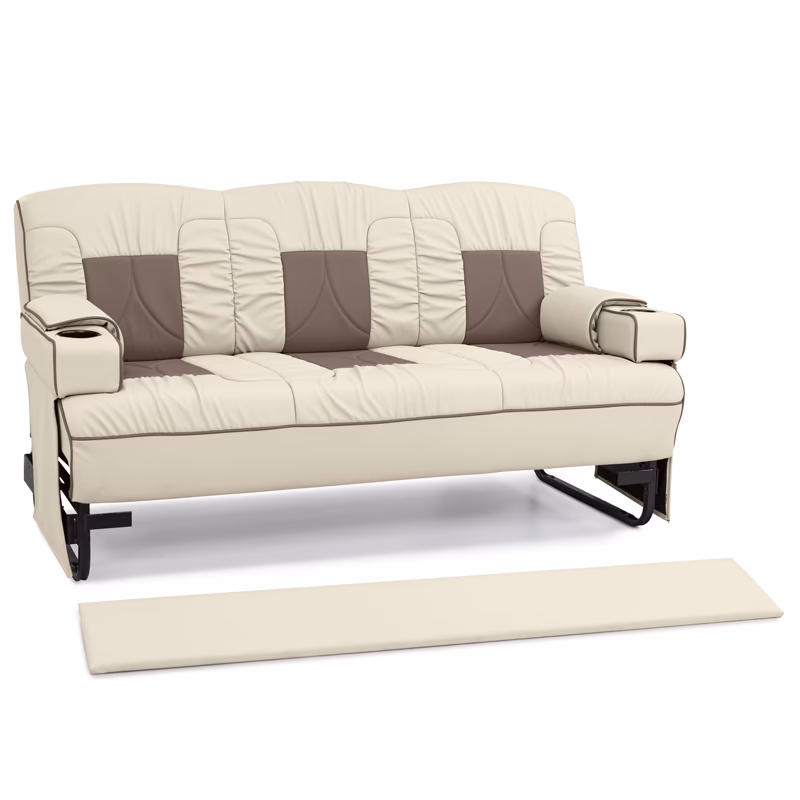 What is a jackknife sofa in an RV?
