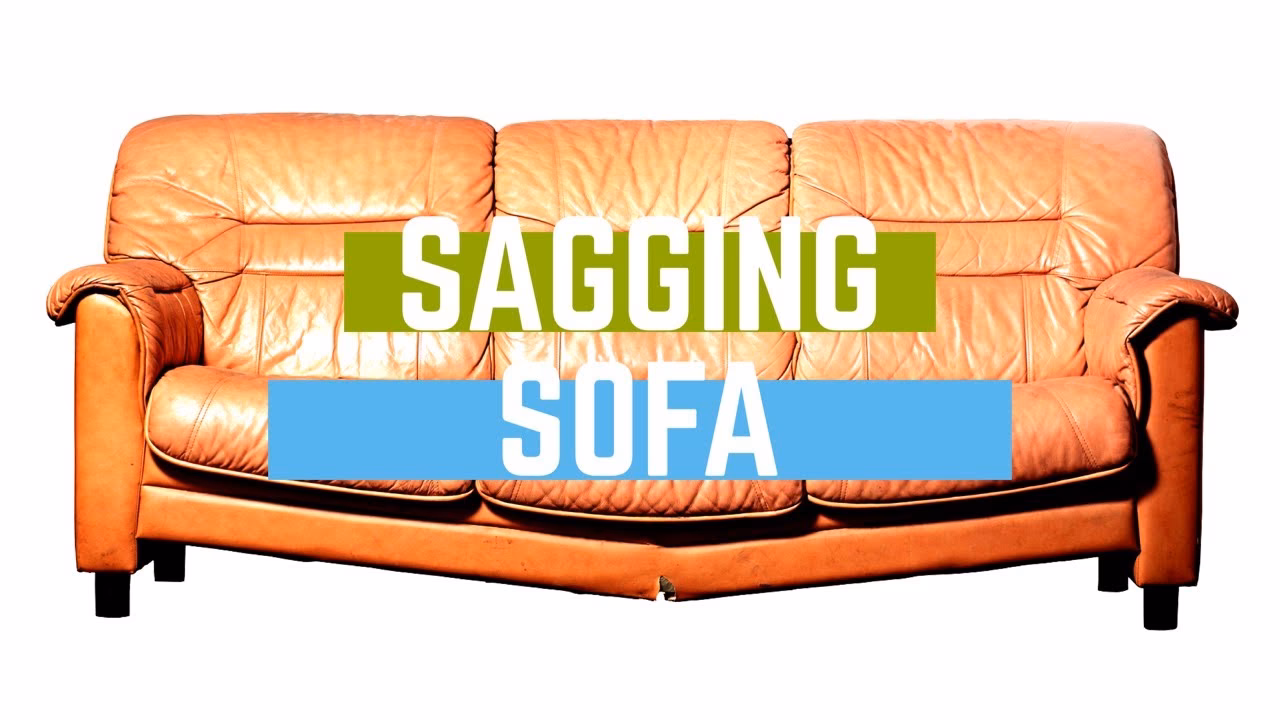 How to stop a sofa from sagging?