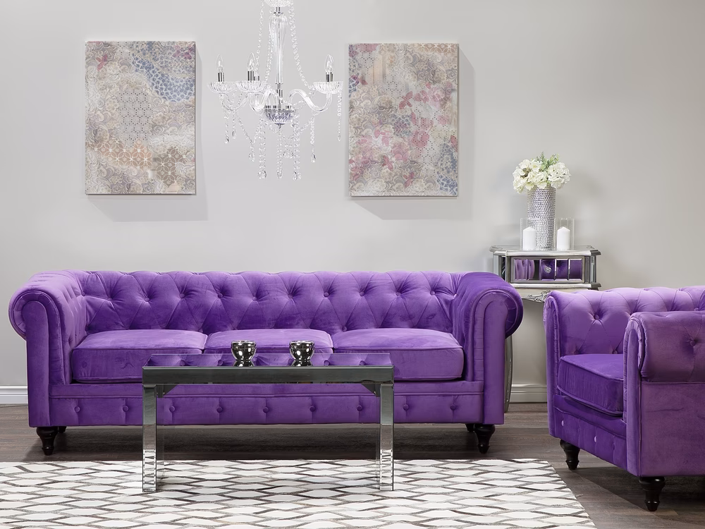 ¿Qué significa el color morado en decoración?