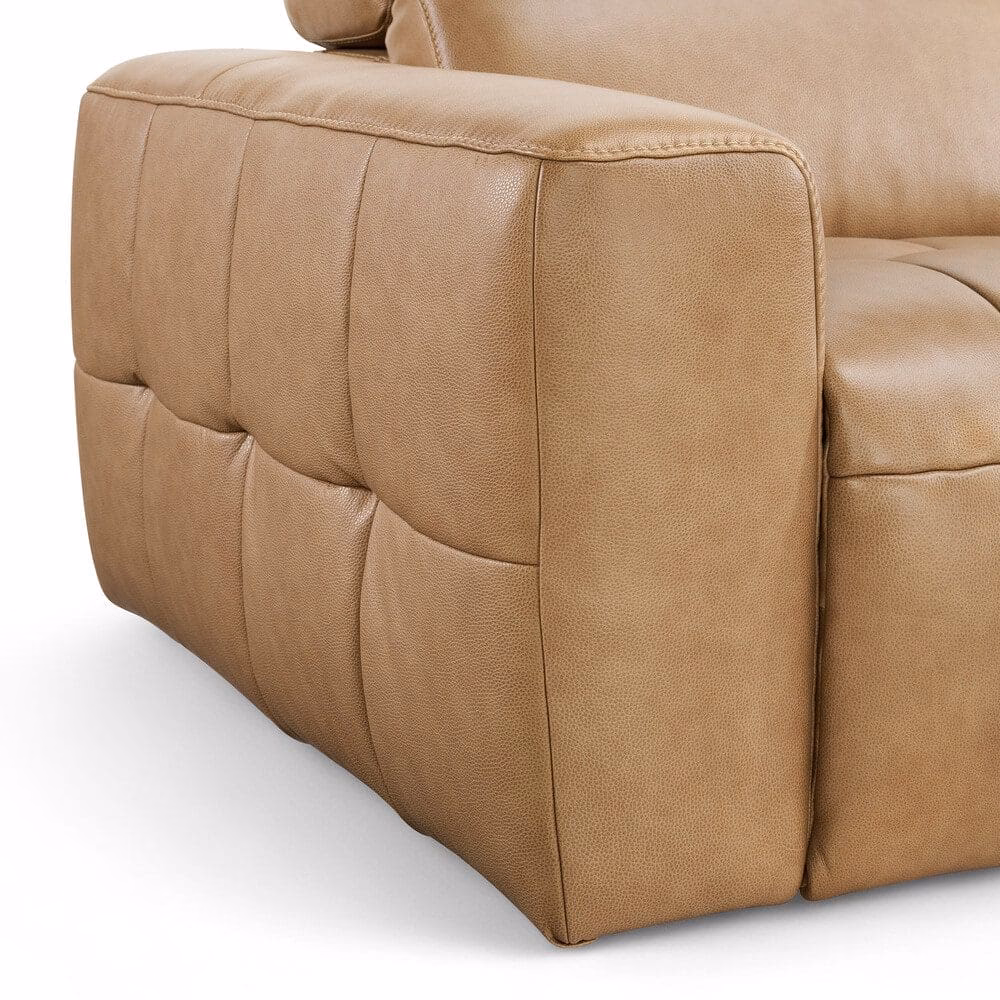 Can you sand a leather sofa?