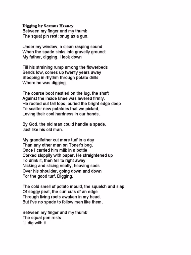 What illness did Seamus Heaney have?