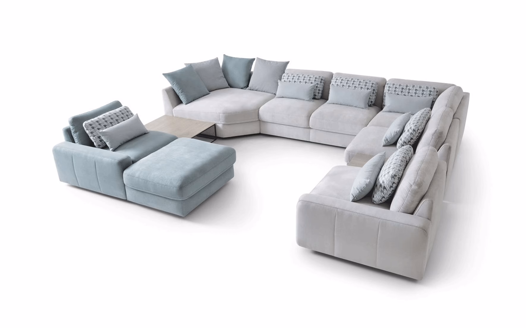 Who manufactures Serena and Lily sofas?