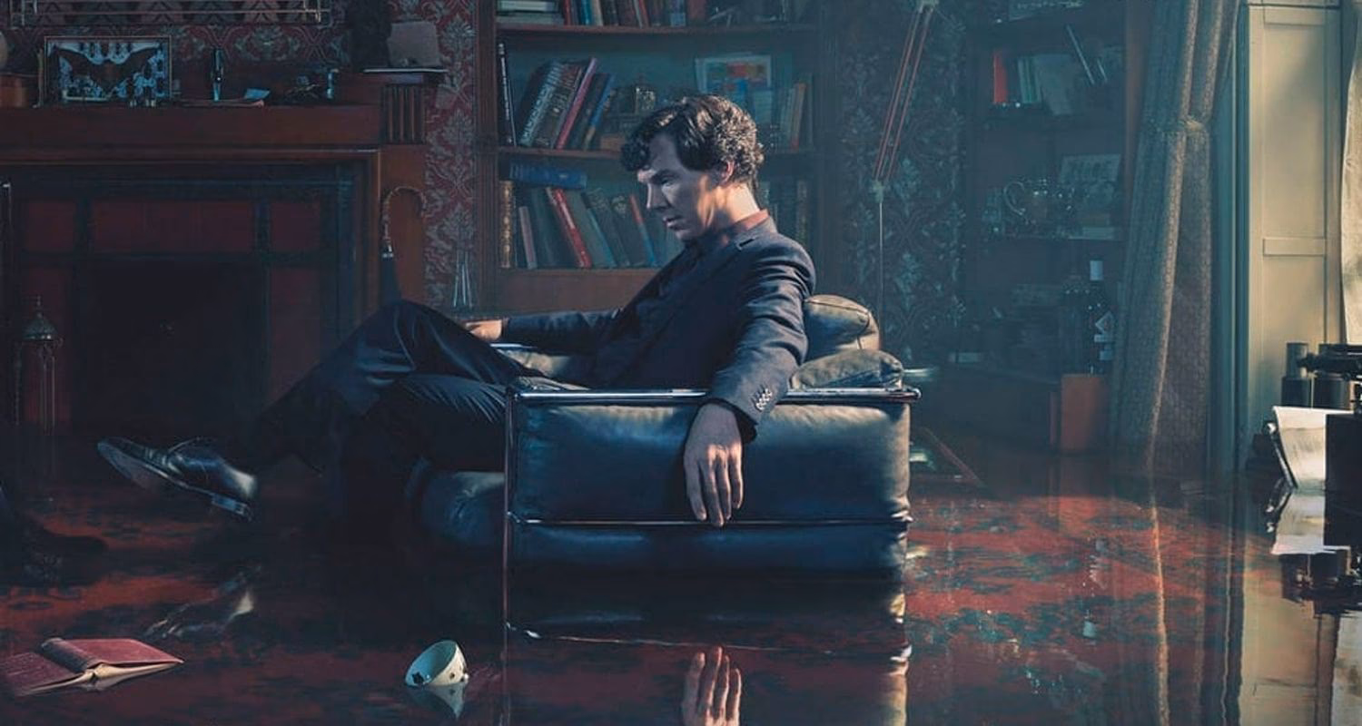 What items does Sherlock Holmes usually have with him?