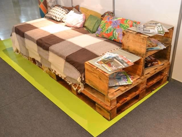 ¿Cuántos palets se necesitan para hacer una cama?