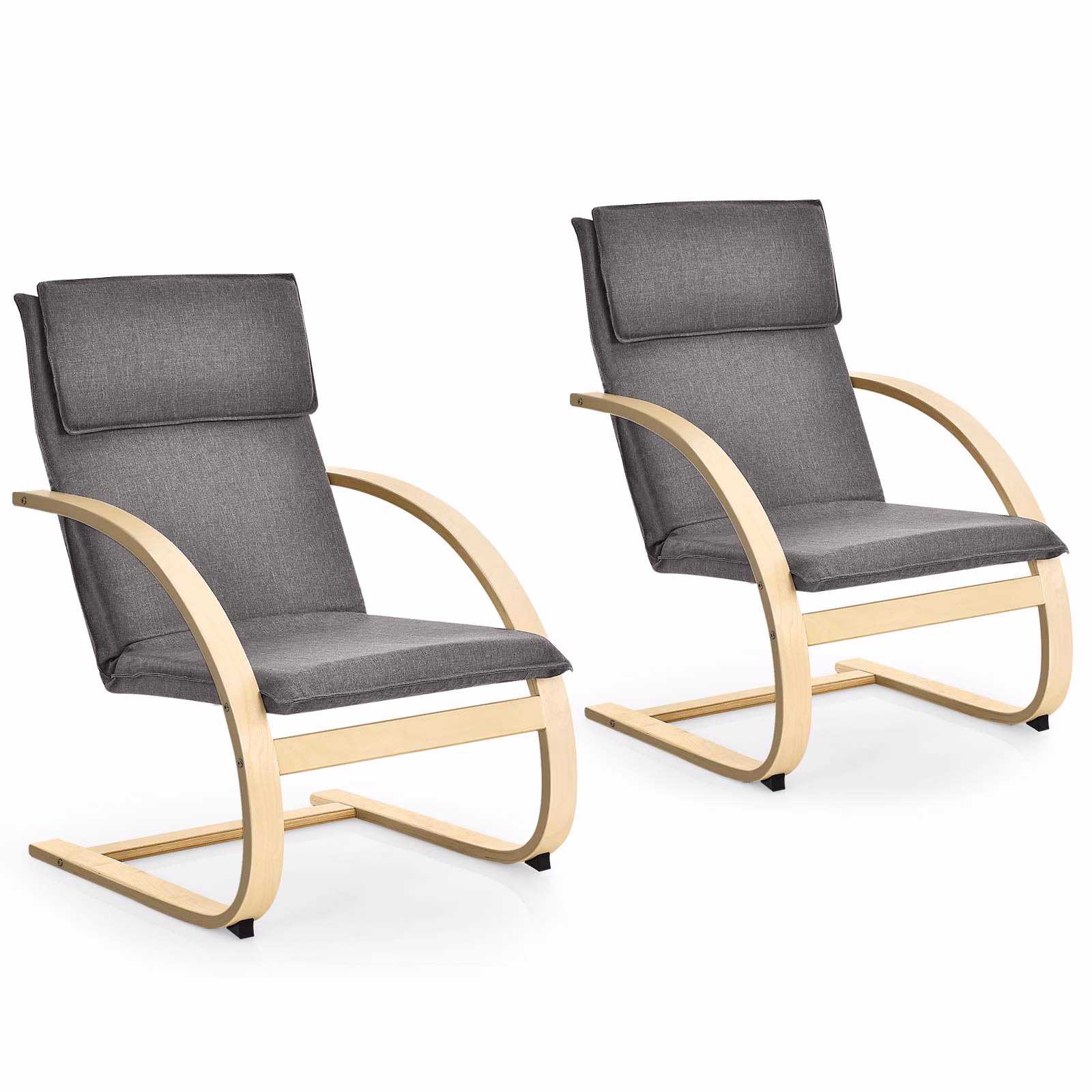 ¿Son resistentes las sillas de madera curvada?