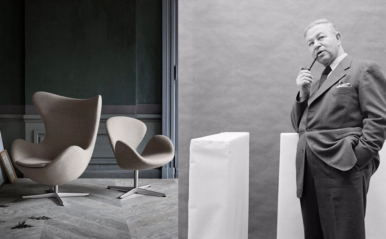 ¿Quién creó la silla Egg?