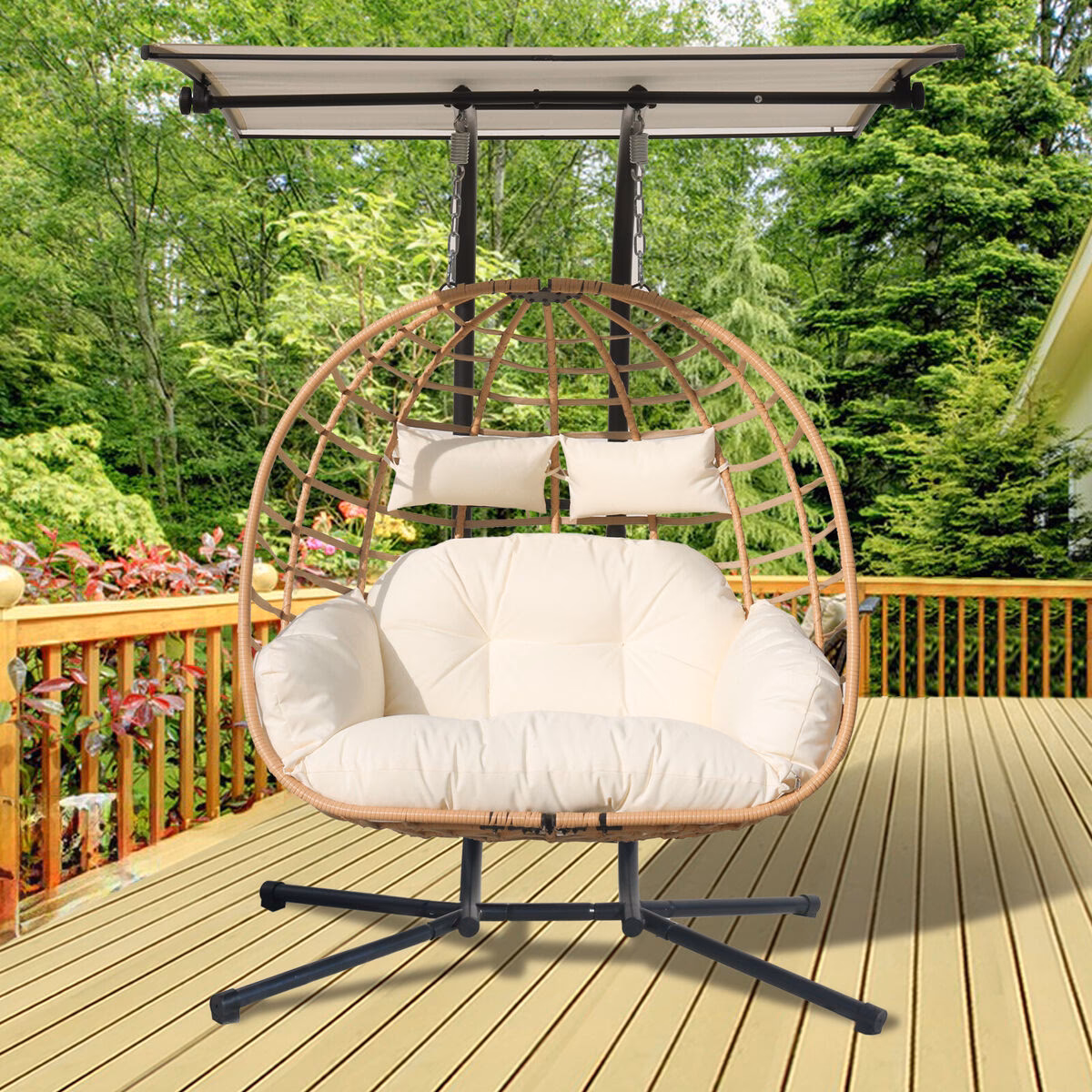 ¿Cuánto peso soporta una hamaca colgante?