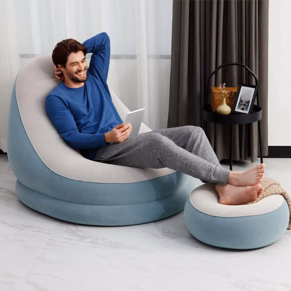 ¿Cuántos kilos aguanta un sillón inflable?
