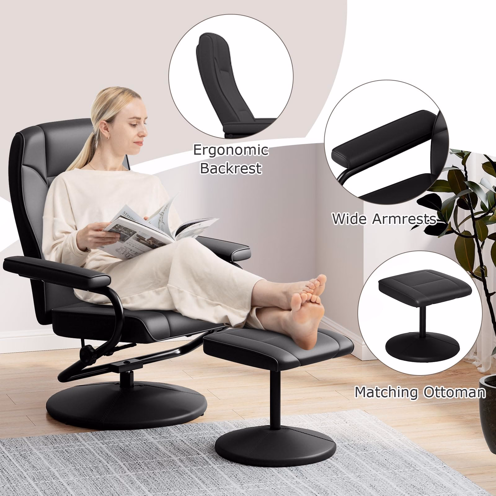 ¿Cómo se llama el banco para descansar los pies?