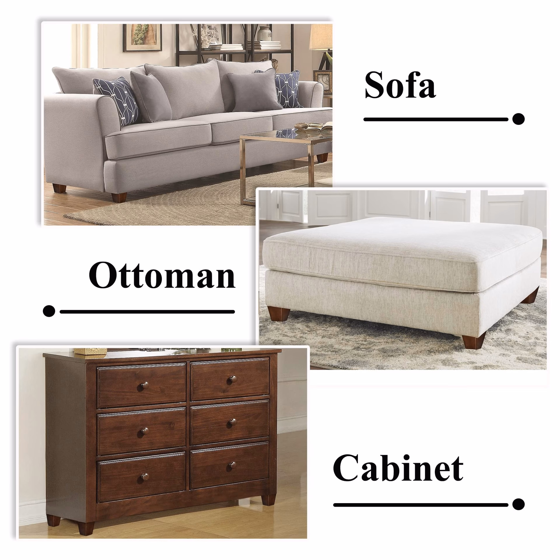 ¿Cuál es la diferencia entre un sofá-sillón y un loveseat?