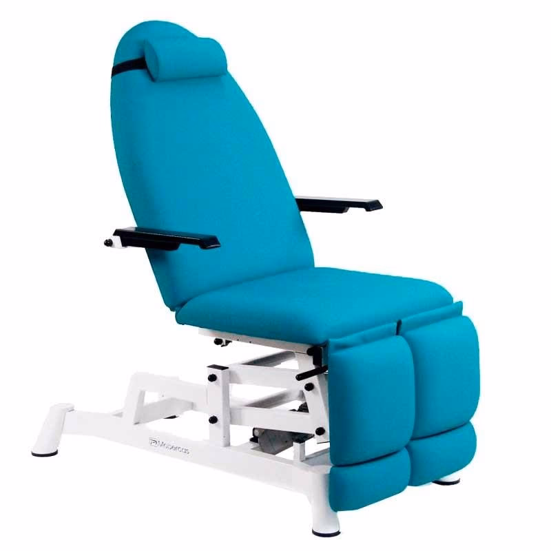 ¿Cuál es el límite de peso para una silla de podología MTI?