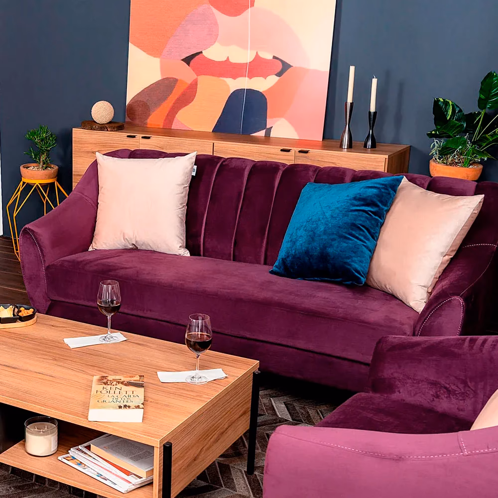 ¿Qué color le queda al color uva?