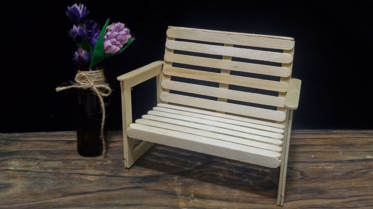 ¿Qué pegamento usar para palitos de helado?