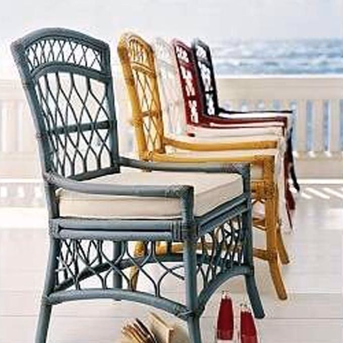 ¿Está bien pintar muebles de caña?