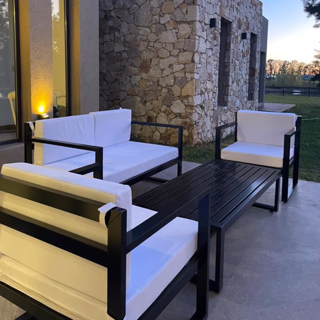 ¿Cuánto duran los muebles de jardín de aluminio?