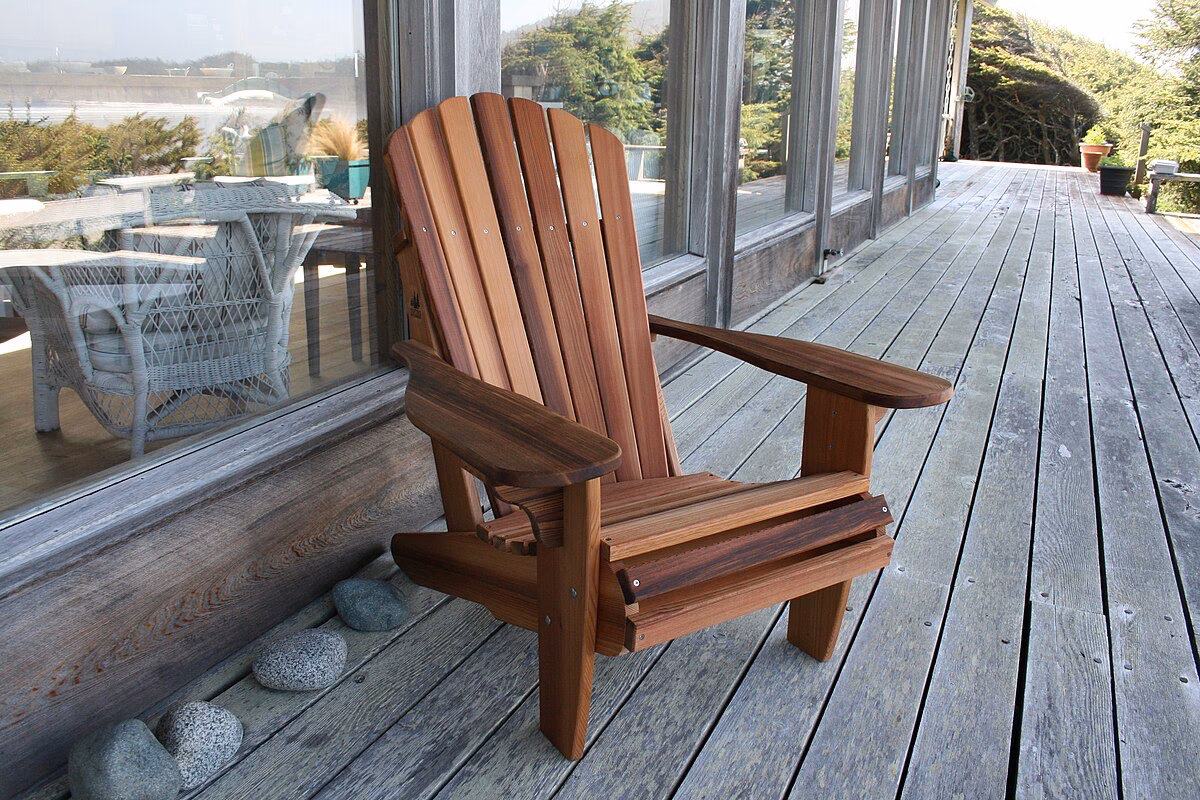 ¿Cuál es la mejor madera para una silla Adirondack?
