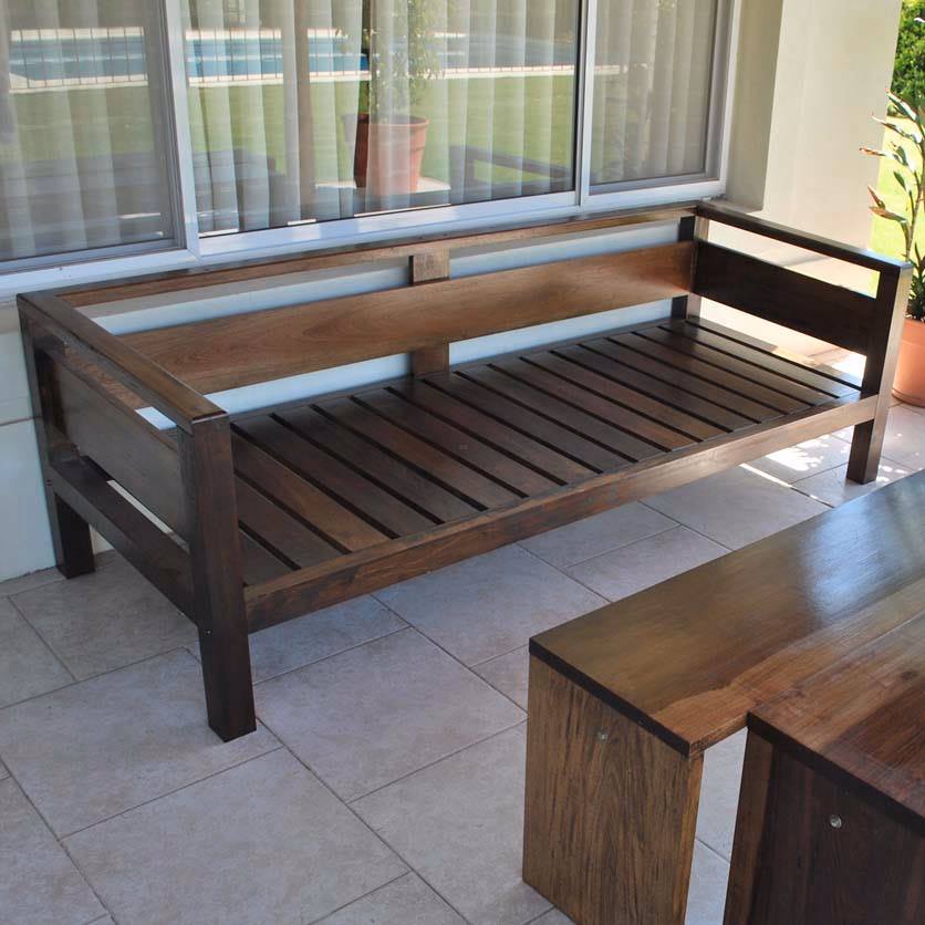¿Cómo se llama la madera que se usa para los muebles?