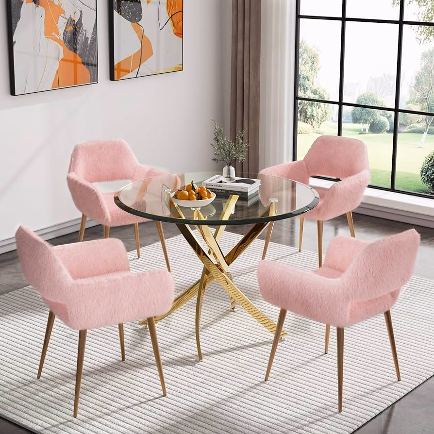 ¿Qué forma de mesa de comedor ahorra más espacio?