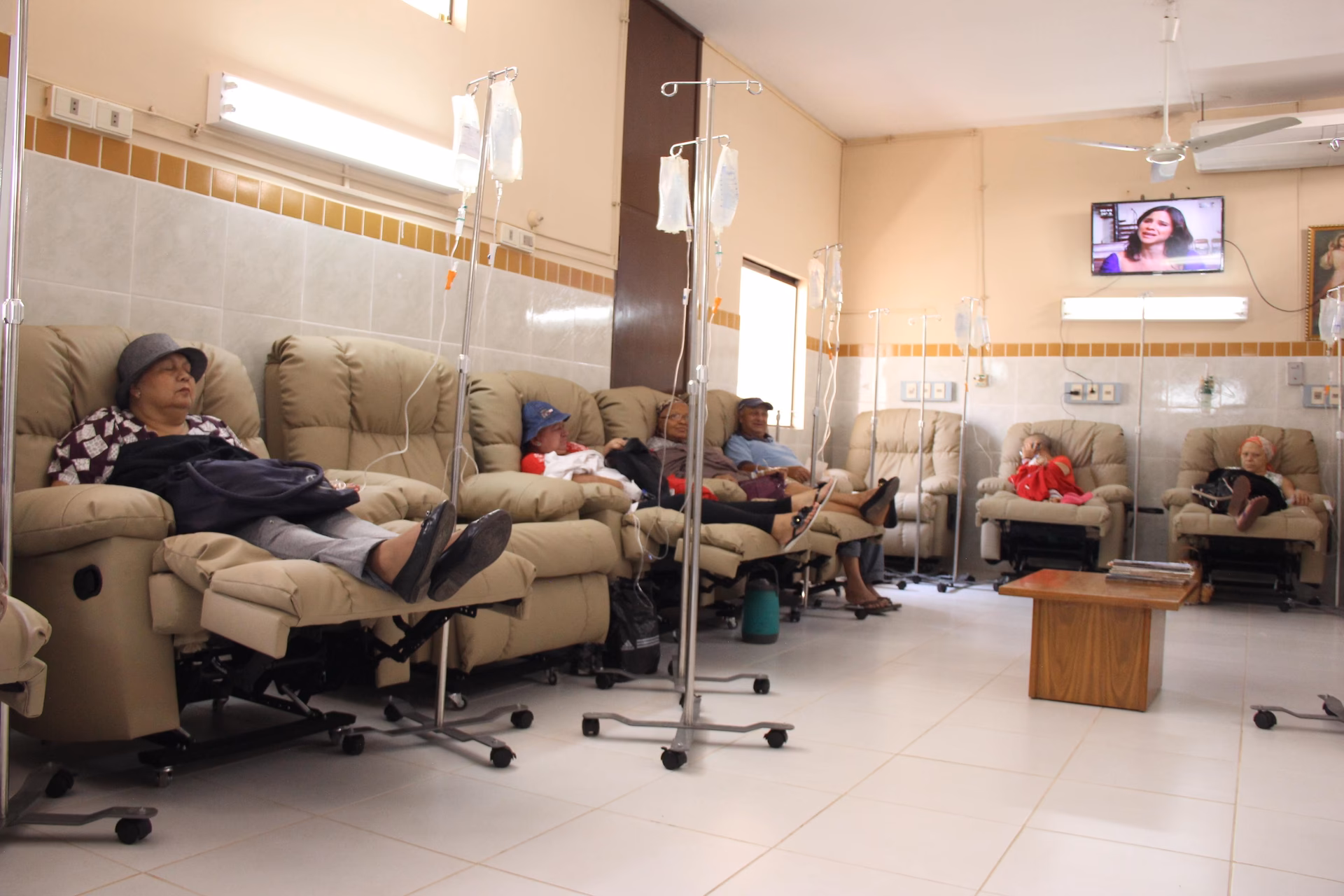 ¿Cómo se llama por dónde te meten la quimioterapia?