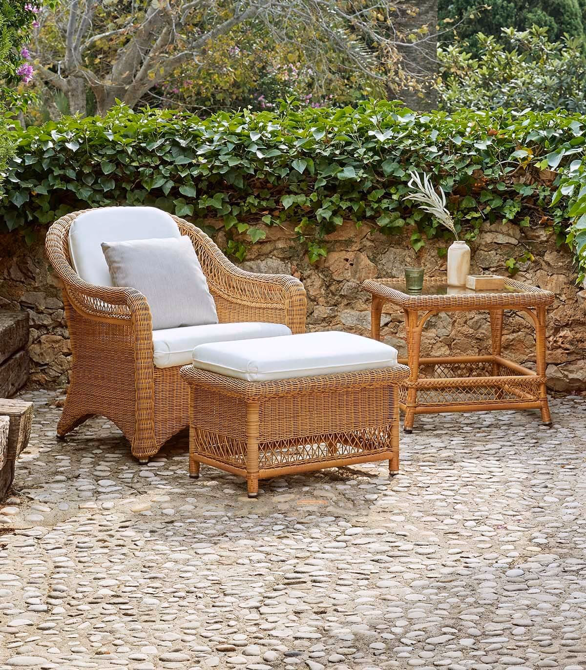 ¿Qué pasa si se moja el ratán?