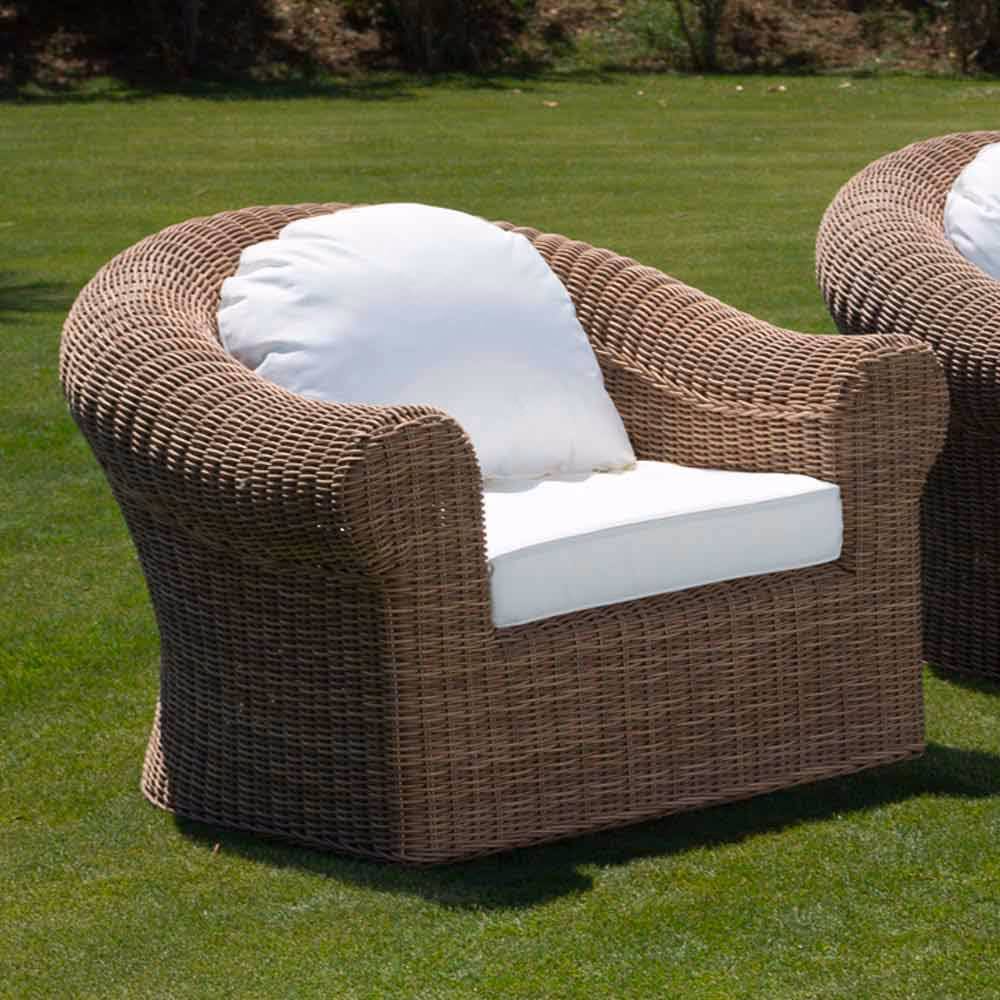 ¿El ratán sintético es resistente a la intemperie?