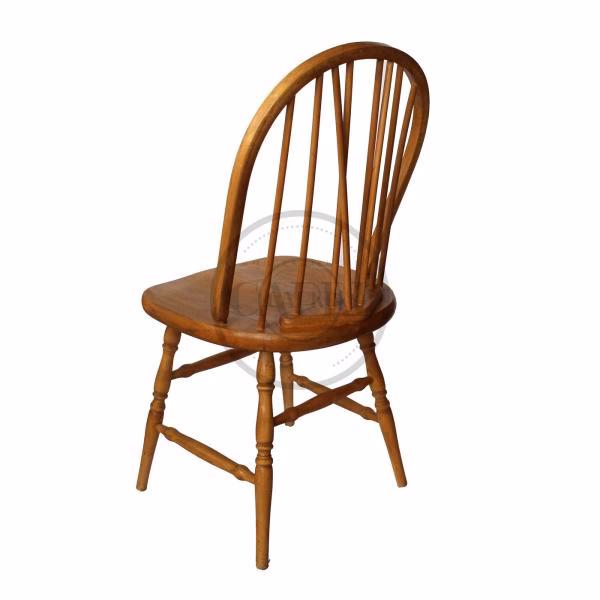 ¿Cuál es la diferencia entre las sillas Windsor inglesas y americanas?