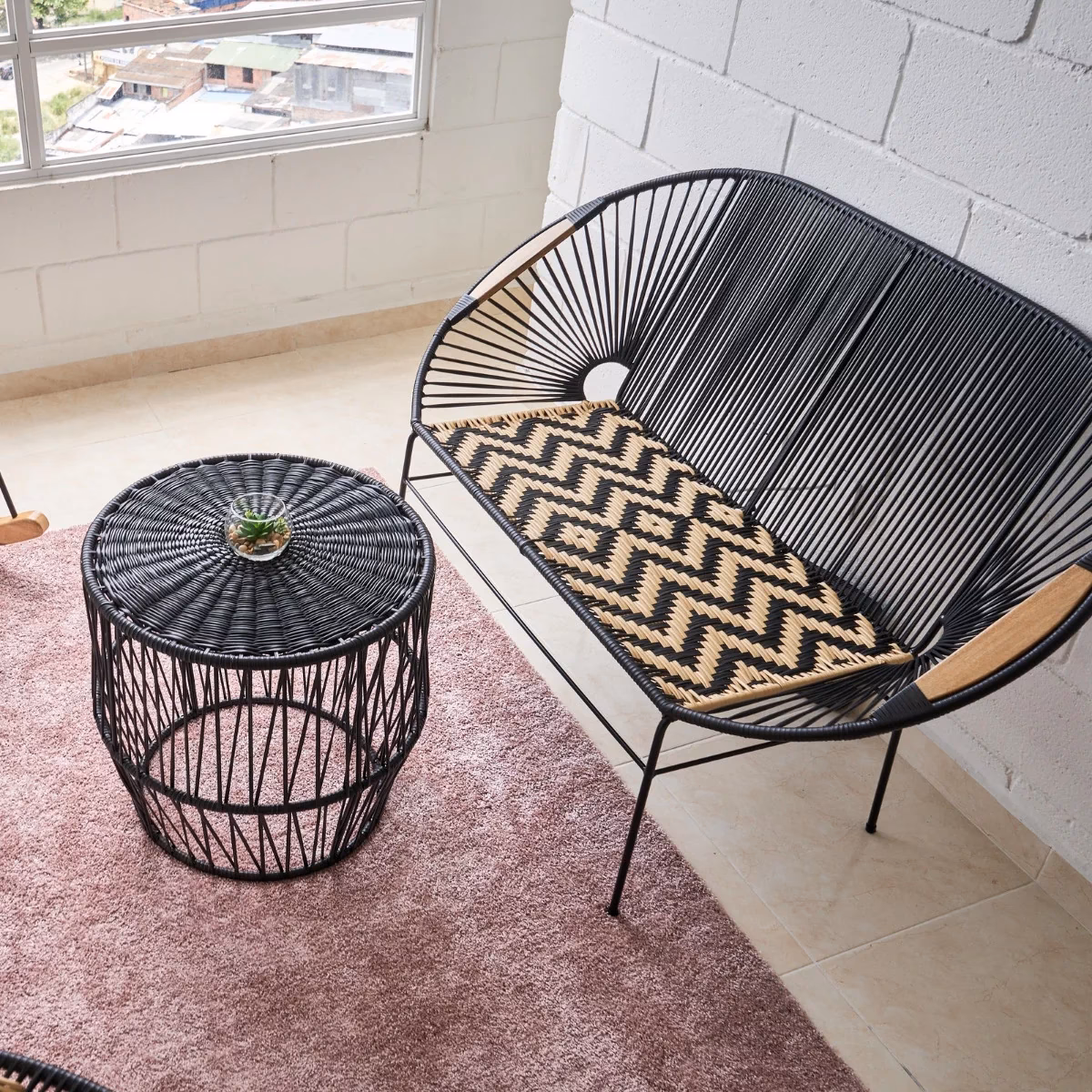 ¿Qué es mimbre sintético?