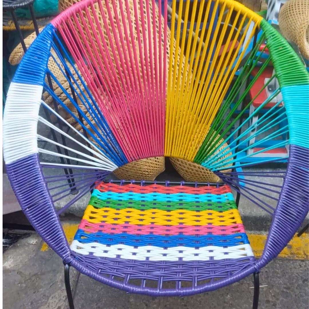 ¿Qué es mimbre sintético?