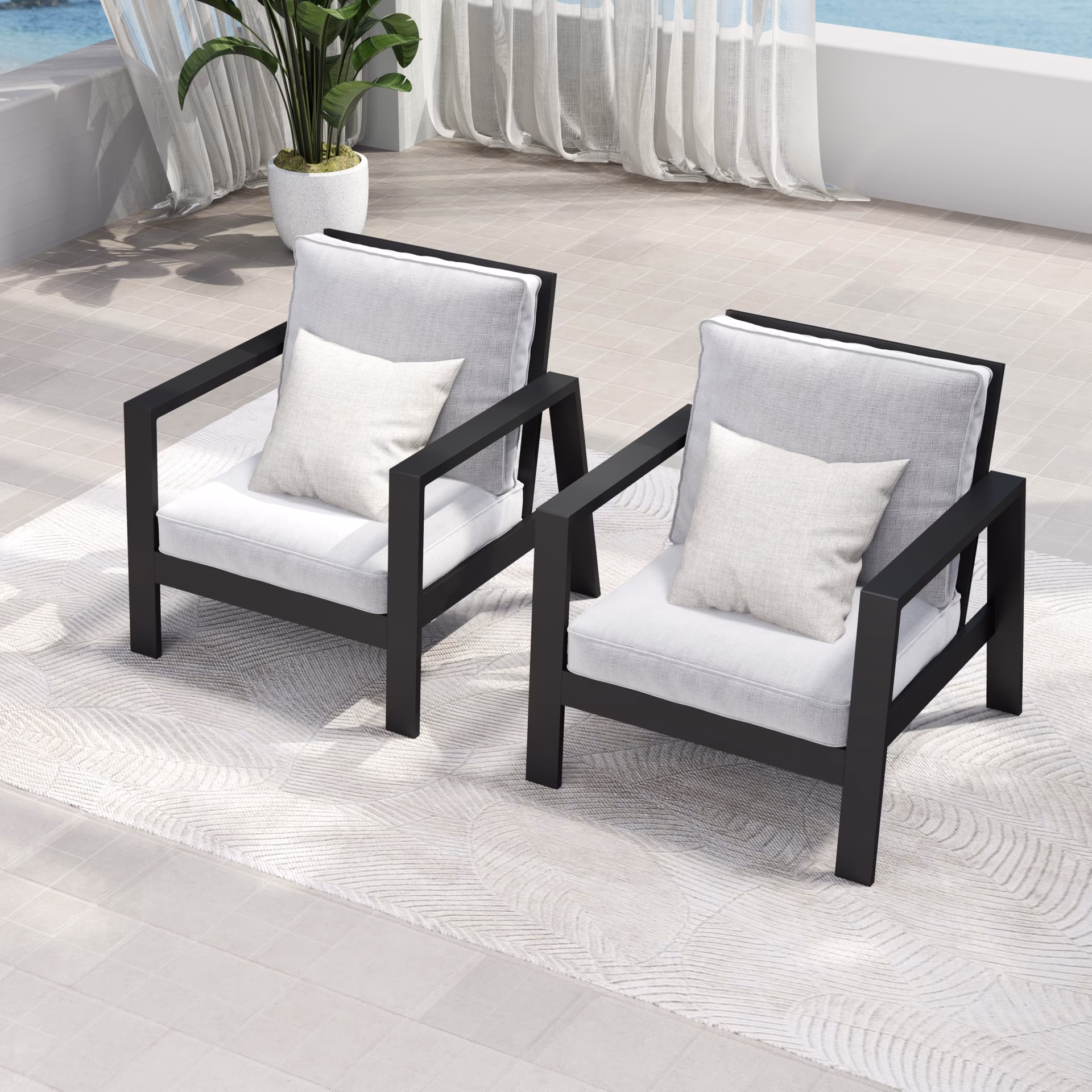 ¿Qué tipo de muebles son mejores para un patio exterior?