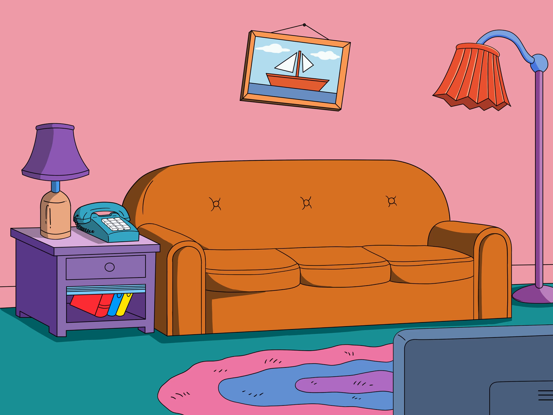 When did The Simpsons stop using hand drawn animation?