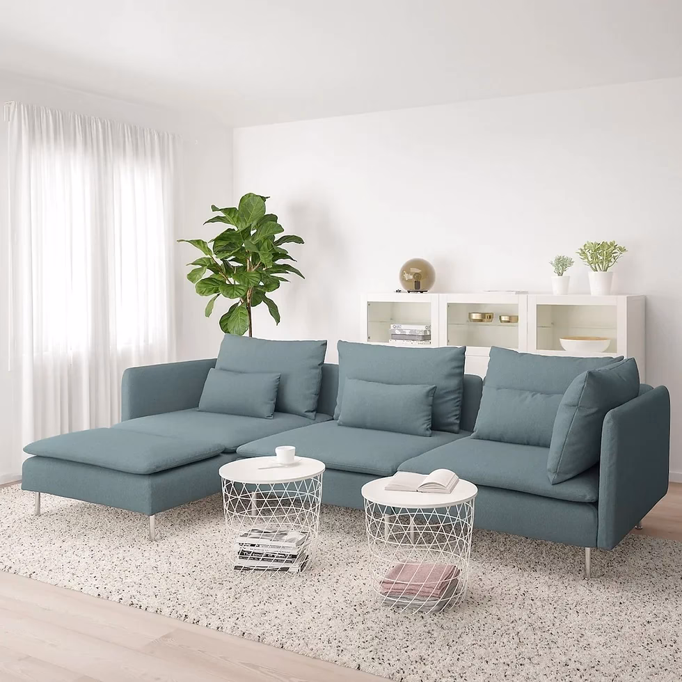 How comfortable is the SÖDERHAMN sofa?