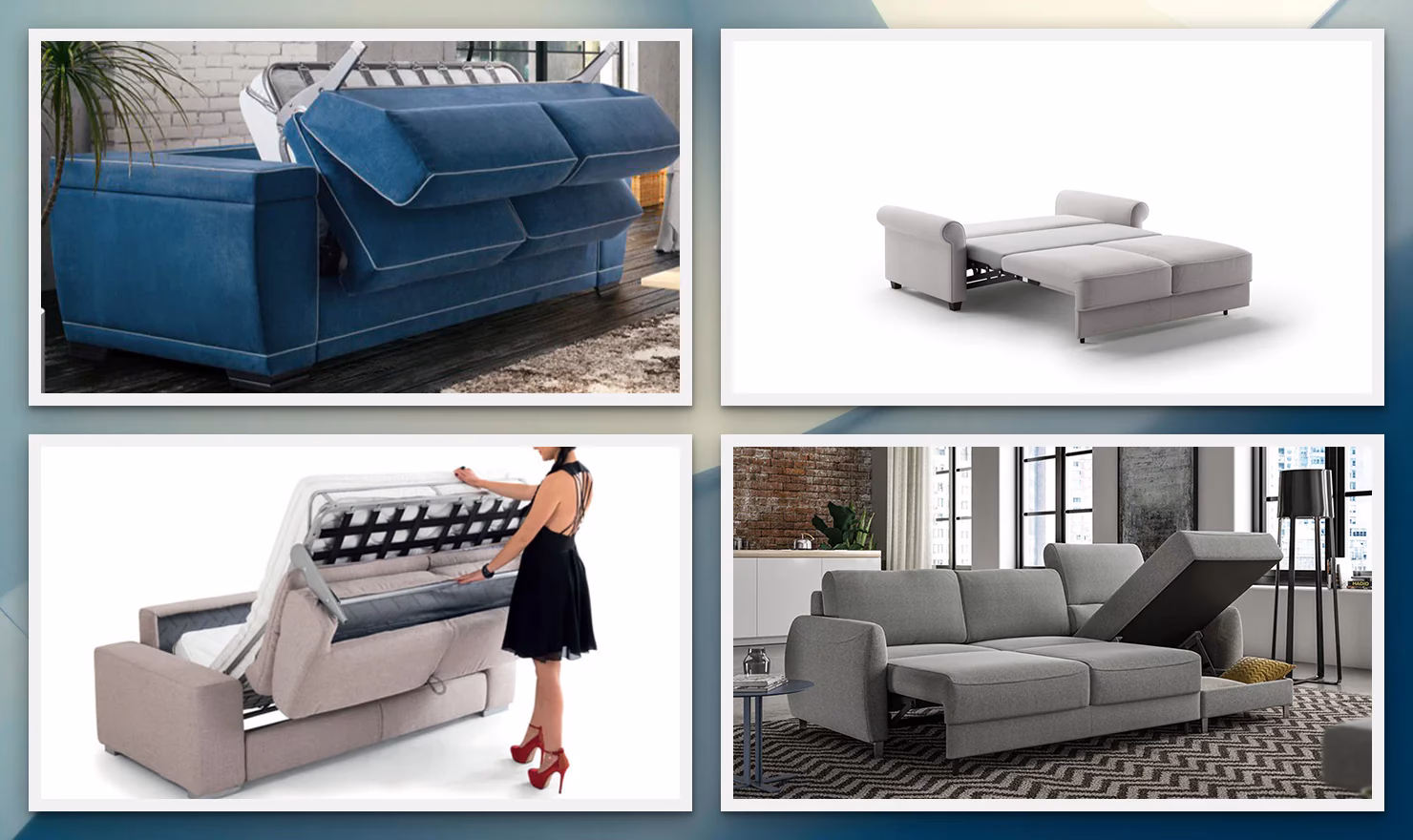 What are the mechanisms for sofa beds?