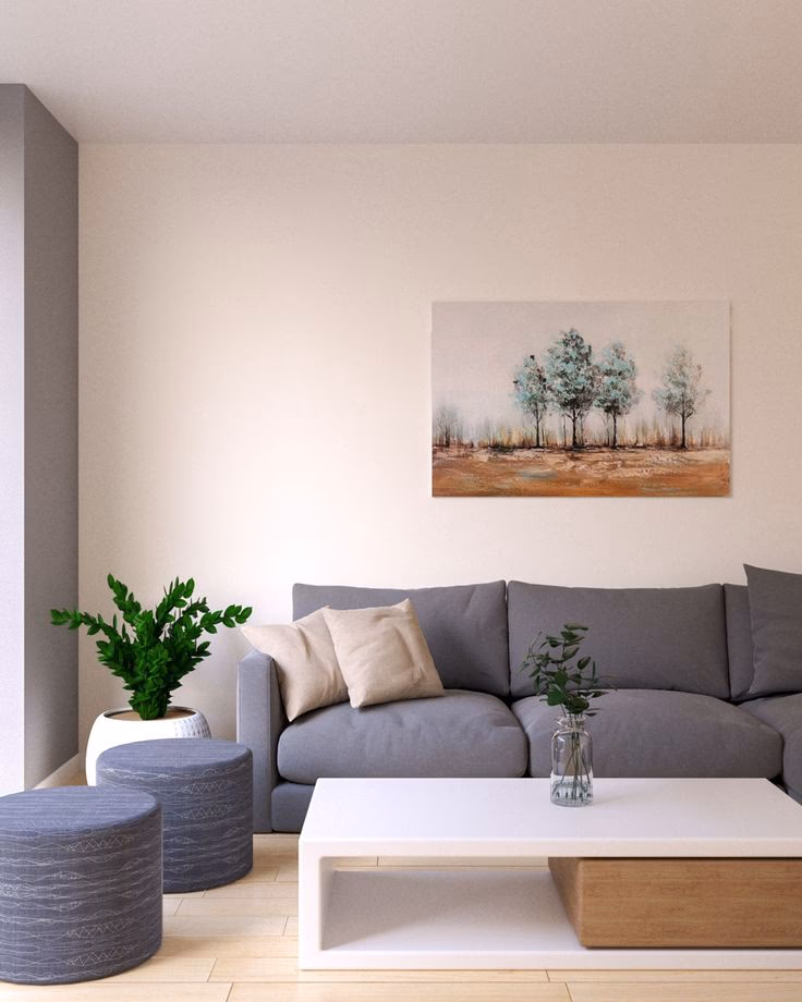 Which sofa color is best for white walls?