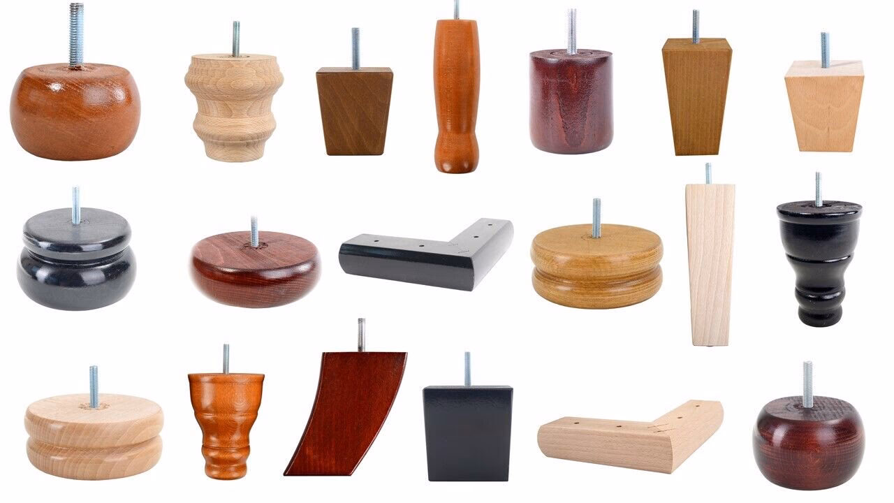 What are couch feet called?