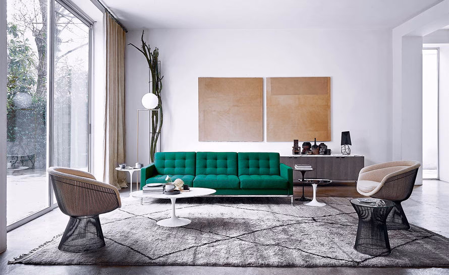 ¿Dónde se fabrican los sofás Knoll?