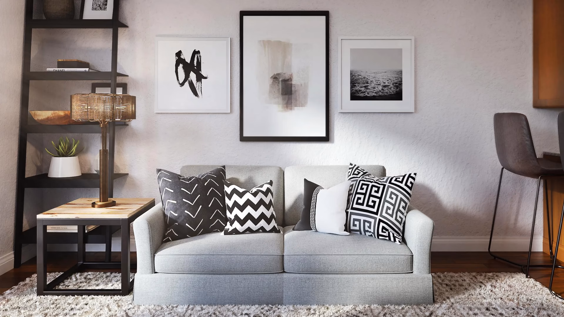 ¿Cuál es el mejor color de sofá para una sala de estar pequeña?