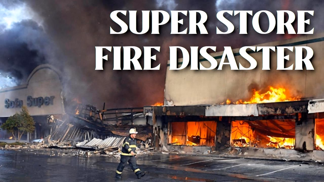 How many firefighter fatalities occurred in the Charleston Super Sofa Store fire?