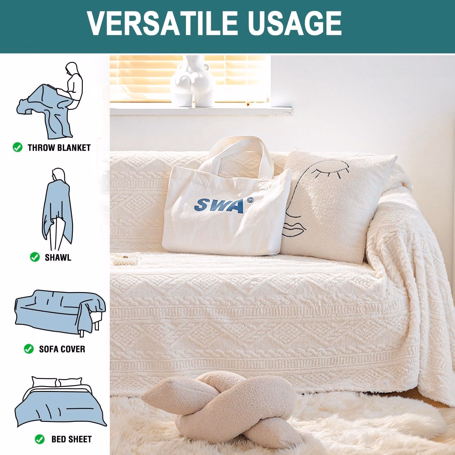 ¿Cómo se llama la tela para hacer mantas?